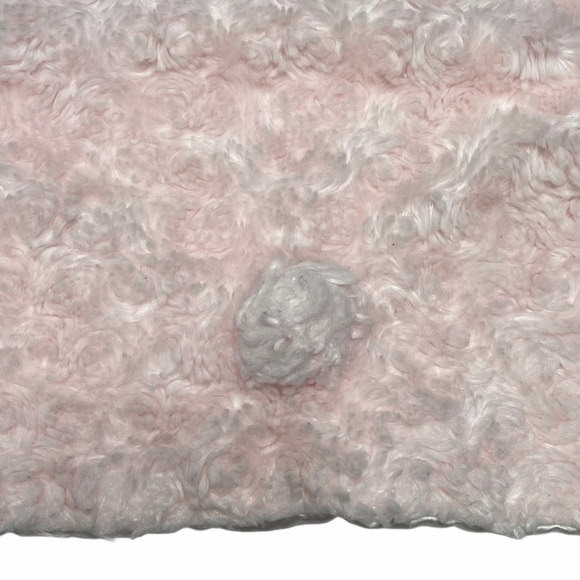 Bearington Baby Pink Faux Fur Bunny Jacket Hood with Ears & Tail 6–12 Months - Picture 4 of 10